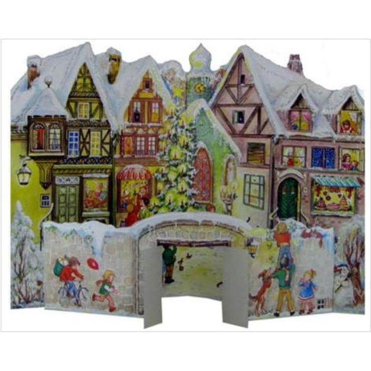 Richard Sellmer Stadt mit Mauer