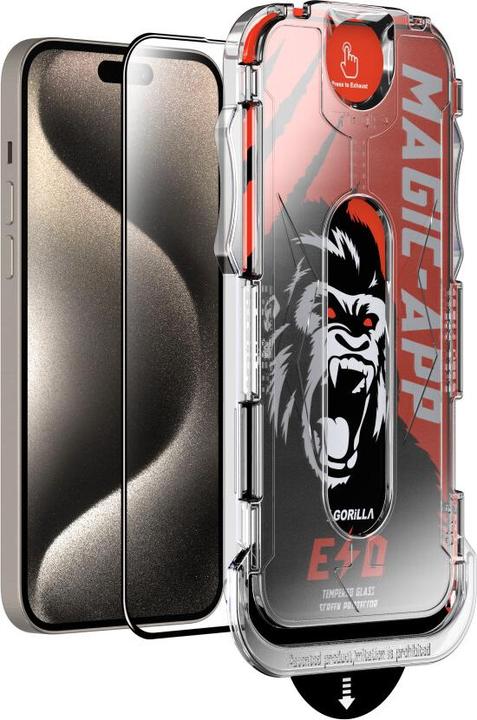 Produktbild Protectorking 2x Blickschutz tempered 9H Panzerglas Anti-Spy