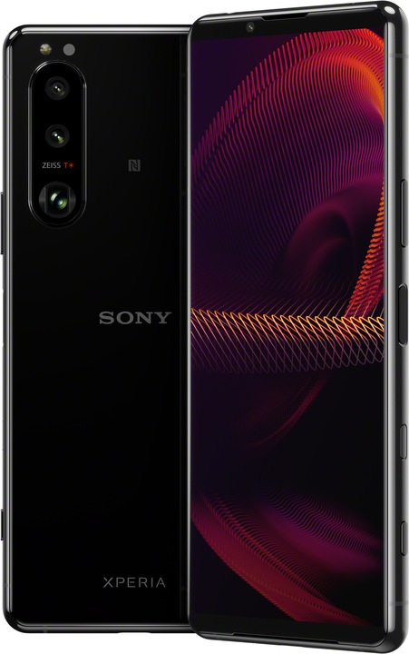 Actual product image Sony Xperia 5 III (128 GB, Black, 6.10", Hybrid Dual SIM, 12 Mpx, 5G)