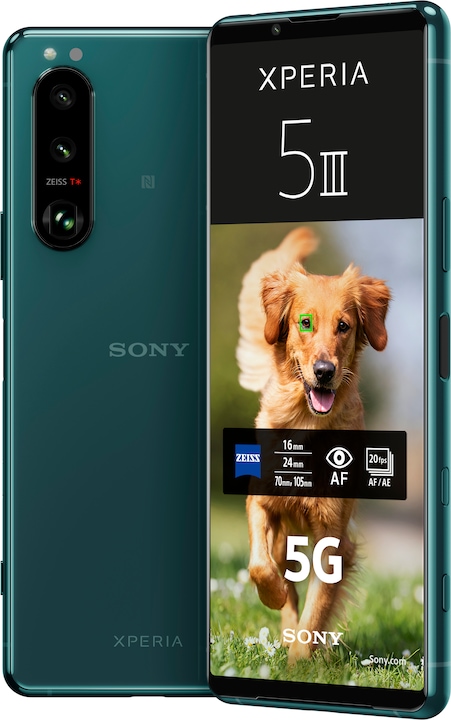 Actual product image Sony Xperia 5 III (128 GB, Green, 6.10", Hybrid Dual SIM, 12 Mpx, 5G)