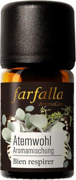 Produktbild Farfalla Aromamischung Atemwohl Flasche 5 ml