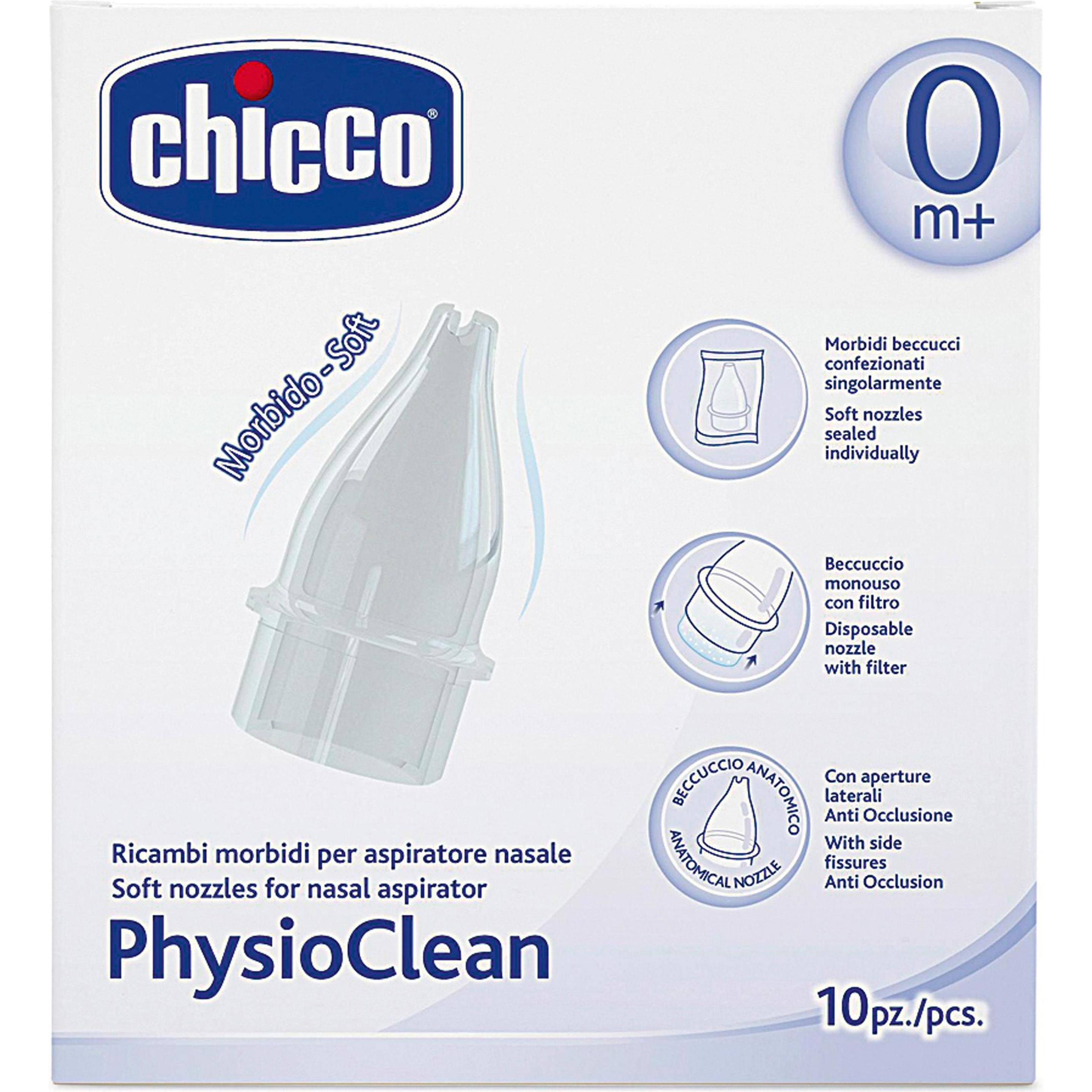 6x Chicco, Nasensauger, Physioclean