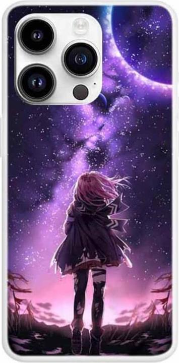Produktbild Cover-Discount iPhone 15 Pro Max - Ultra Slim Silikon Hülle Girl (Apple iPhone 15 Pro Max)