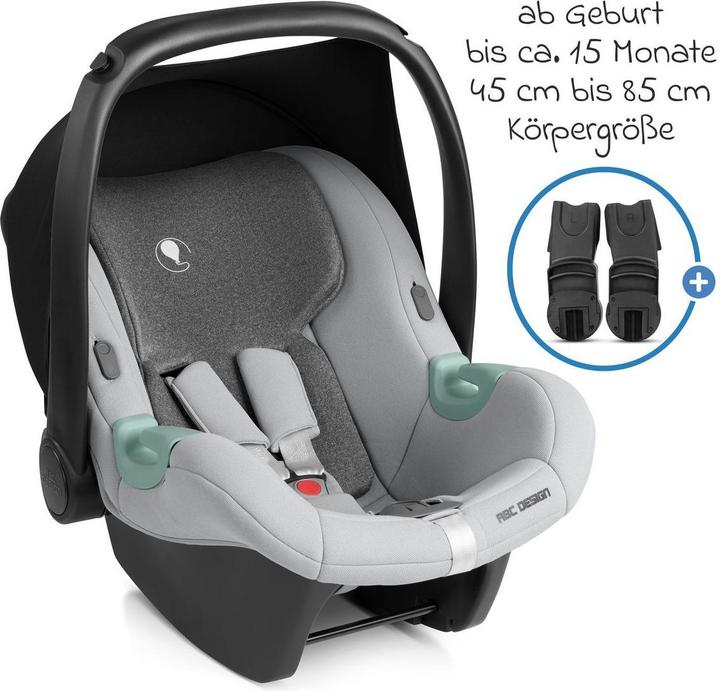 Actual product image ABC Design S Three incl. carrycot (0 Months - 4 years)