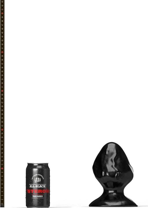 Actual product image All Black Steroid The Kettlebell Black