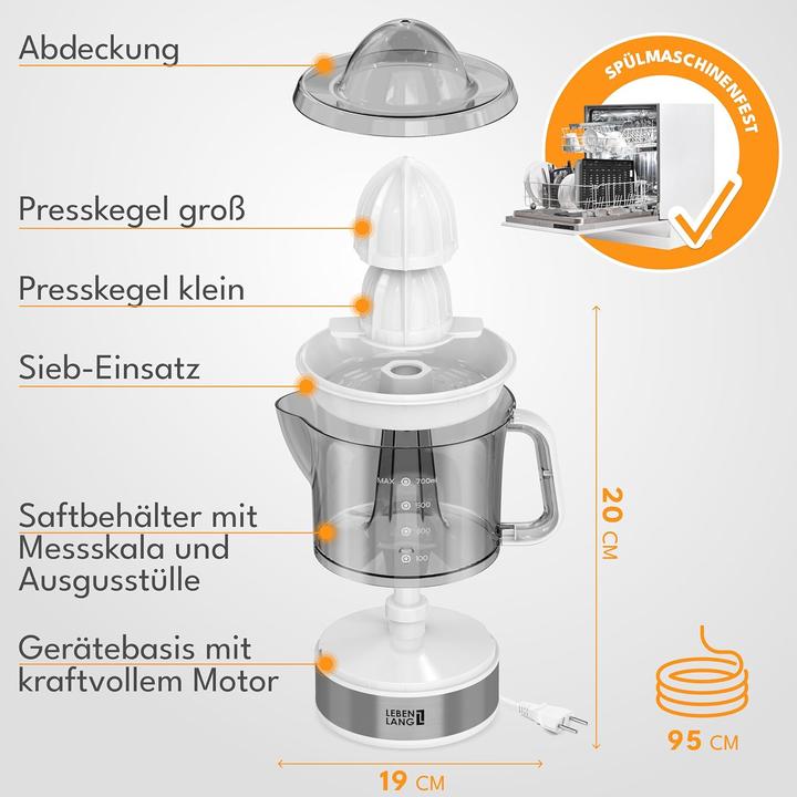 Produktbild Lebenlang Zitronenpresse