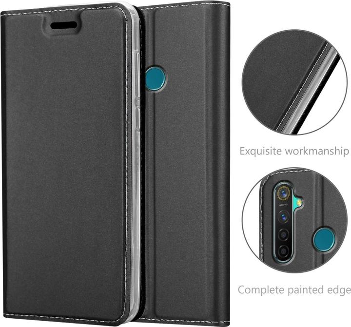 Image du produit Cadorabo Classy Book Housse pour Realme 5 PRO / Realme Q (Domaine Q)