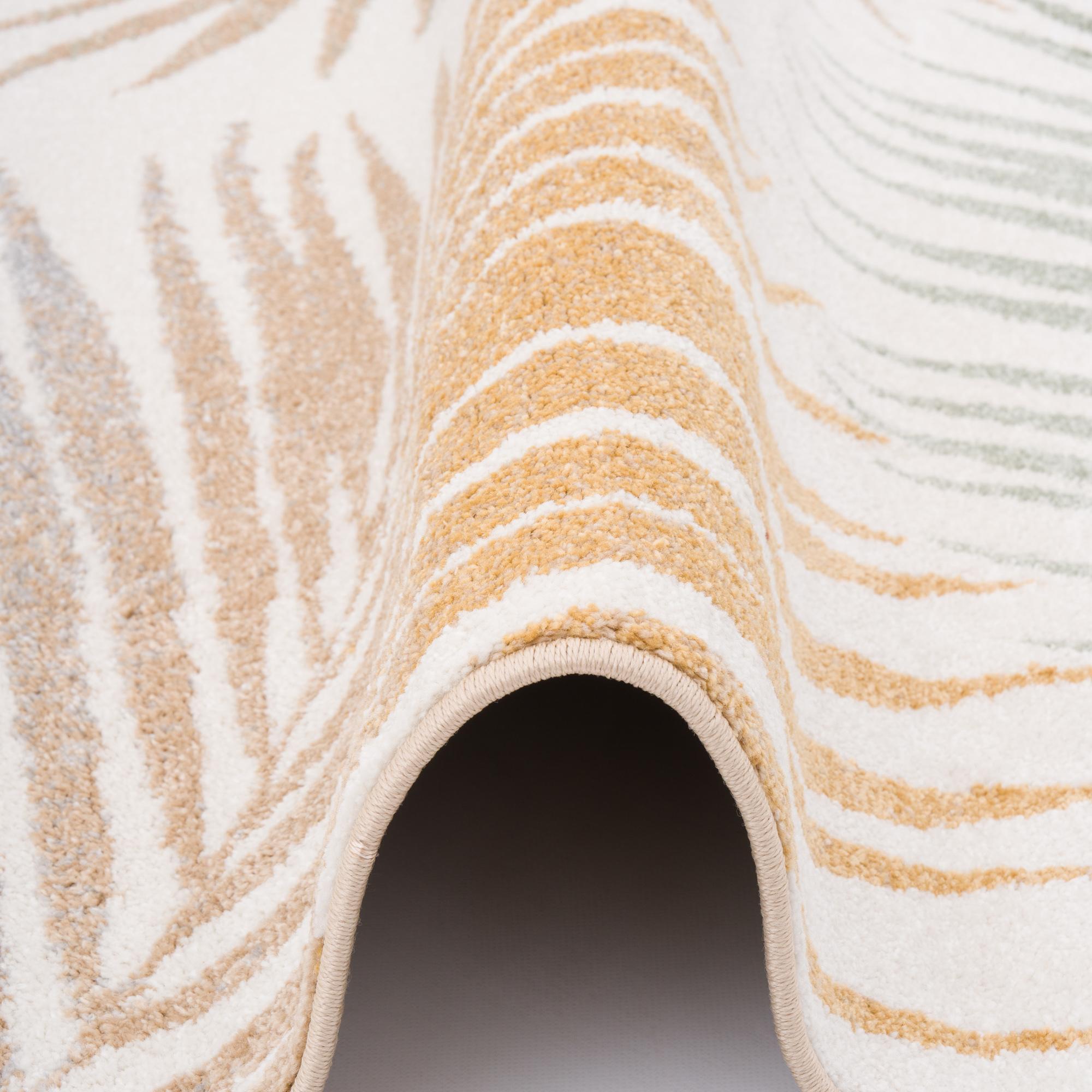 Thumbnail - Pergamon, Teppich, Designer Teppich Faro Tropical Blätter (140x200 cm)
