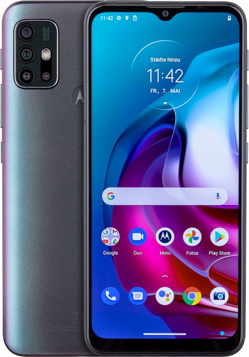 Produktbild Motorola Moto G30 (128 GB, Black, Dark Pearl, 6.50", Dual SIM, 64 Mpx, 4G)