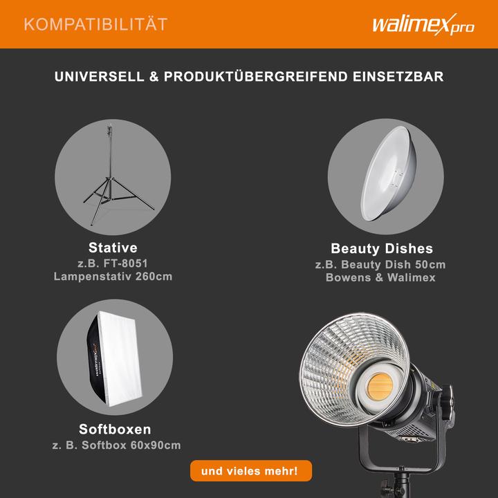 Produktbild Walimex pro LED Niova 120 Plus Bi-Color 120W (Studioleuchte, Videoleuchte)