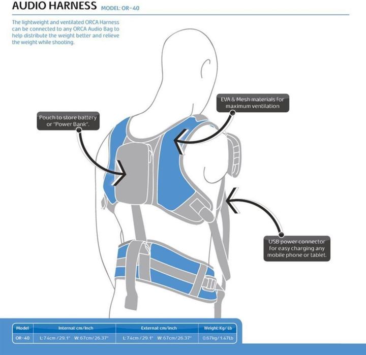 Image du produit Orca Harnais OR-40