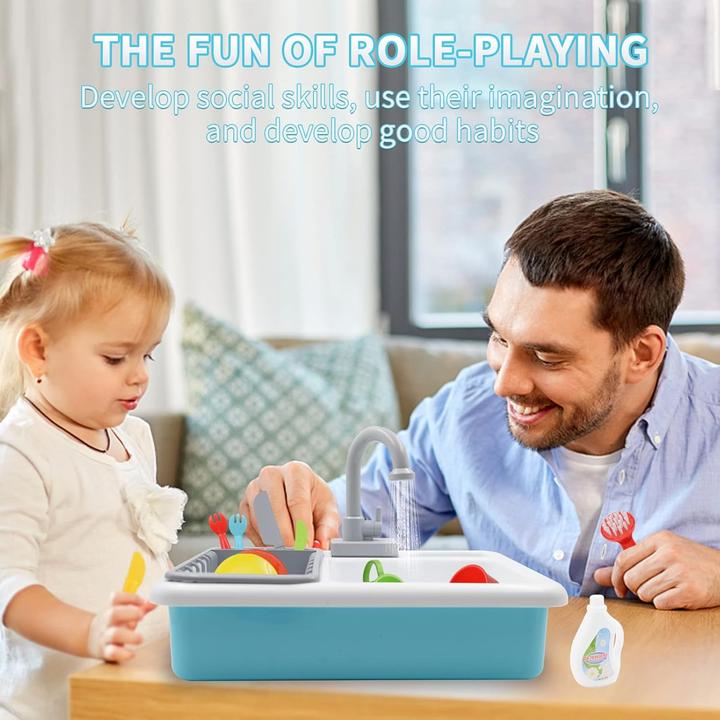 Immagine prodotto Acelane Spülbecken-Spielzeug mit fliessendem Wasser