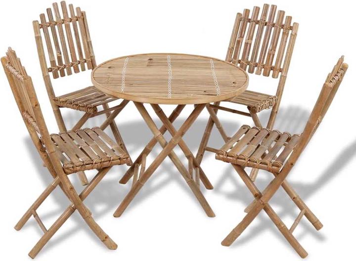 Produktbild vidaXL Gartenmöbel Set (80 x 70 cm)