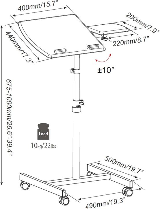Produktbild Hjh Office VM-SL