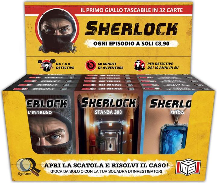 Actual product image Ms edizioni SHERLOCK - SERIES 4 - 15 PIECE DISPLAY (3 EPISODES X 5 PCS EACH)