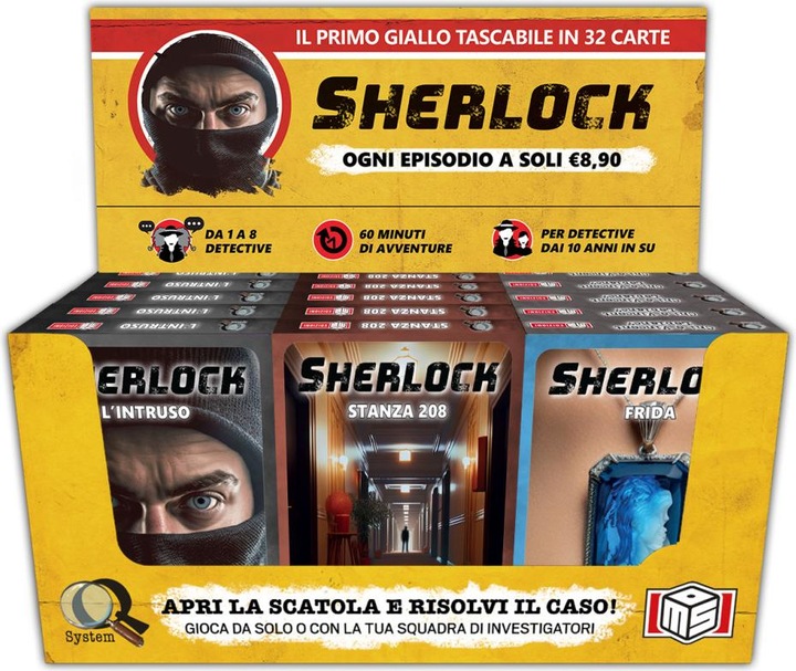 Immagine prodotto Ms edizioni SHERLOCK - SERIE 4 - ESPOSITORE DA 15 PEZZI (3 EPISODI X 5 PZ CAD)