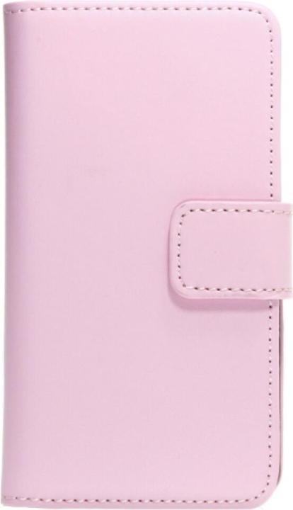 Actual product image OEM Slim Leather Book Case Sony Xperia Z1 Compact - pink 4250710549214 (Sony Xperia Z1 Compact)