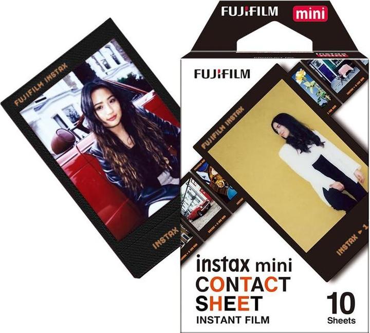 Actual product image Fujifilm Instax Mini Film Contact Sheet
