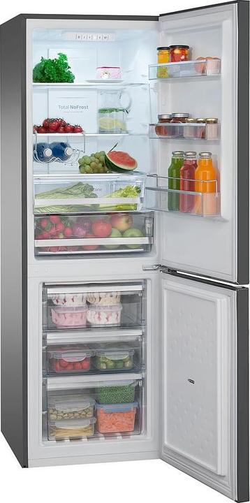 Image du produit Amica Combiné réfrigérateur-congélateur KGCN 387 110 S l x h x p 54 x 170 x 57.6 cm partie (231 l)