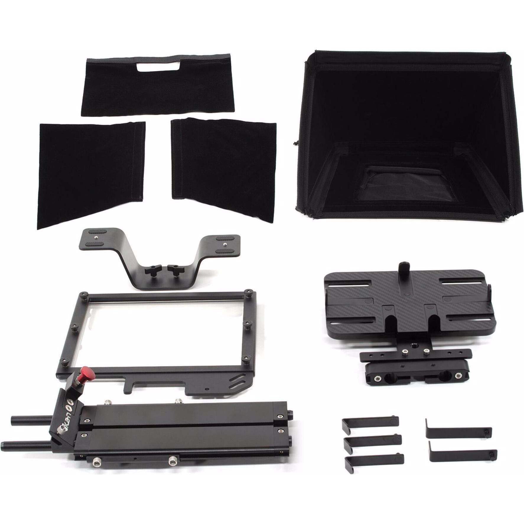 Ikan Elite Universeller Tablet Teleprompter Travel Kit (Diverses Video Zubehör) (PT-ELITE-PRO2-TK)