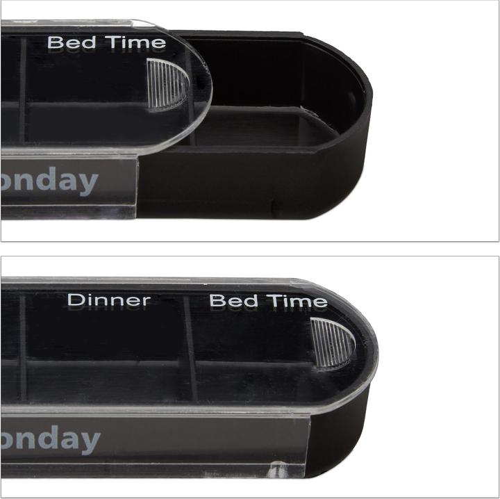 Actual product image Relaxdays Pill Box