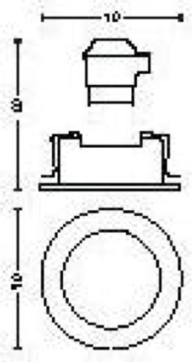 Actual product image Philips Hue Centura White & Color Ambiance (350 lm, GU10)