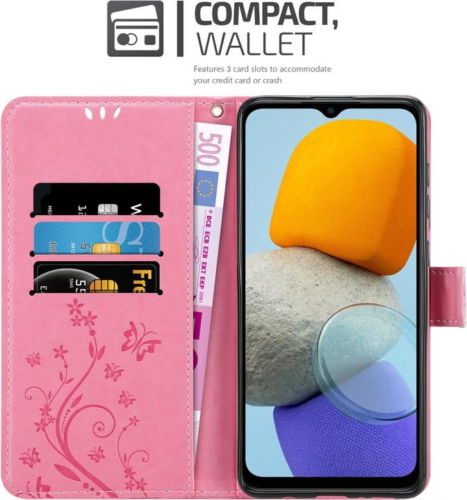 Image du produit Cadorabo Housse Flower Book pour Samsung Galaxy M23 5G (Samsung Galaxy M23 5G)