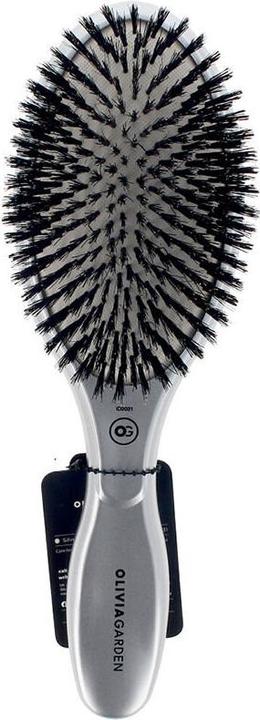 Immagine prodotto Olivia Garden Expert Care Setole di cinghiale ovali argento
