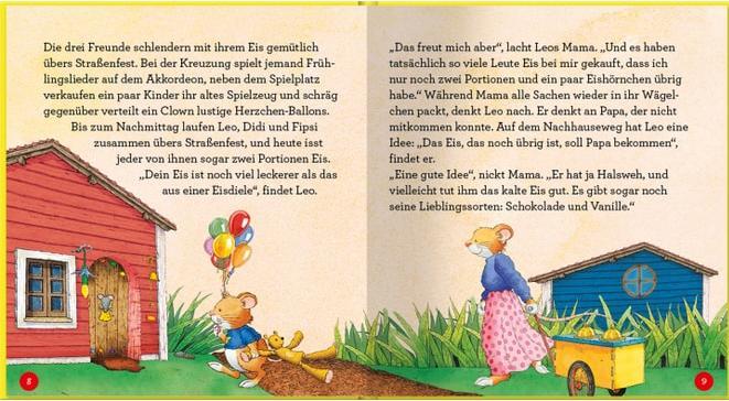 Actual product image Leo Lausemaus - Meine lustigsten Abenteuer (German, Sophia Witt, 2020)