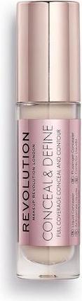 Produktbild Makeup Revolution Conceal & Define Concealer - Liquid Concealer 4 G C 0.5 (C0.5)