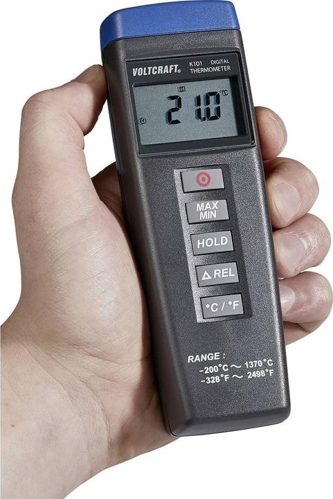 Actual product image Voltcraft Digital thermometer + insertion probe