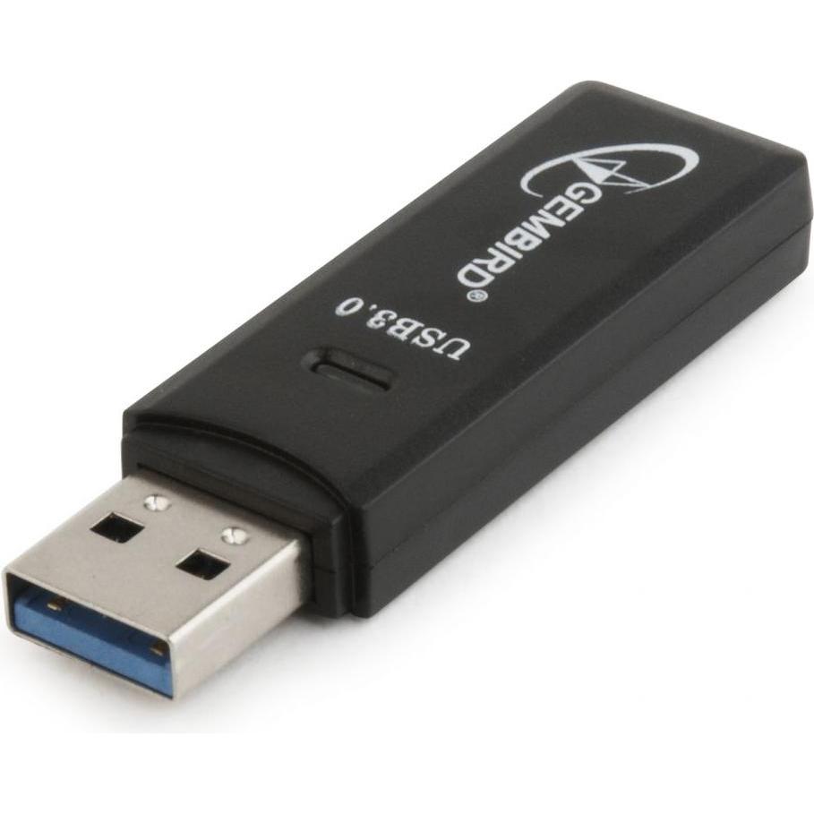 MediaRange Gembird *Lettore di schede USB 3.0 SD/Micro SD (USB), Lettore di schede di memoria, Nero