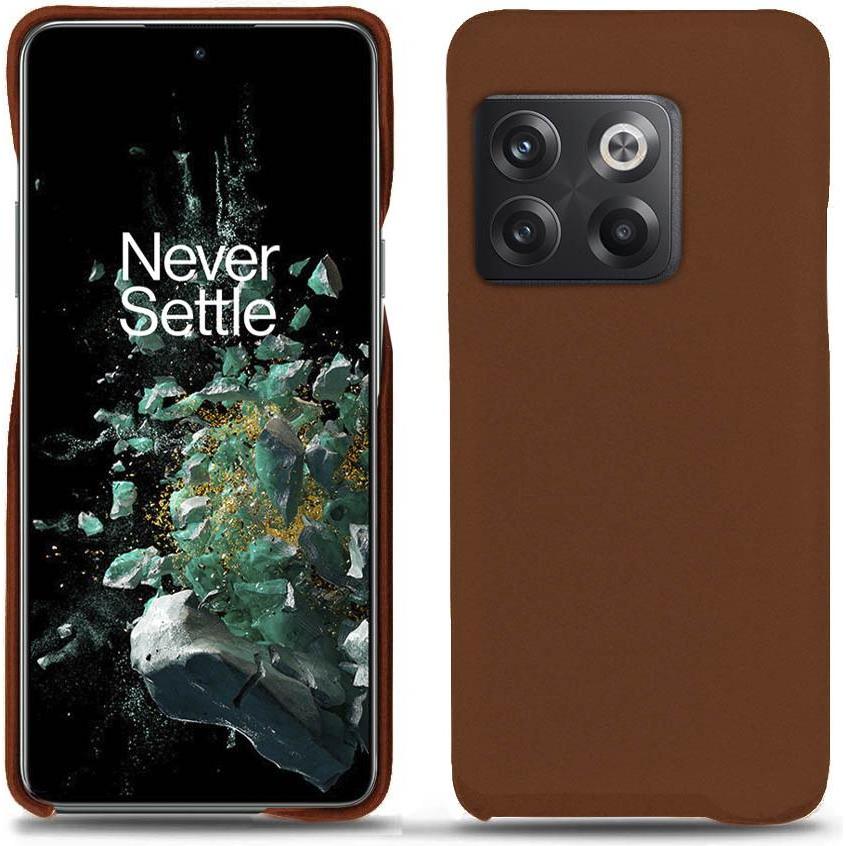 Noreve Lederschutzhülle (OnePlus 10T), Smartphone Hülle, Braun
