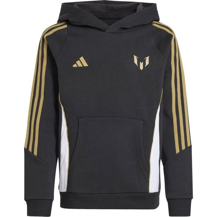 Adidas Ragazzo Bambini, Felpa + Maglione, Messi Kinder Hoodie, (128)