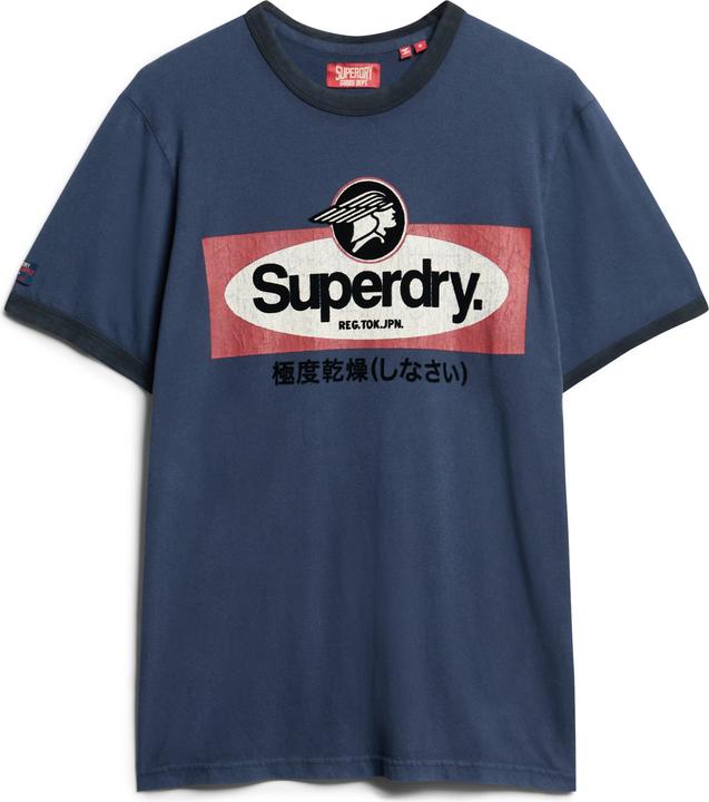 Actual product image Superdry Cl Ringer Workwear Graphic Tee (S)