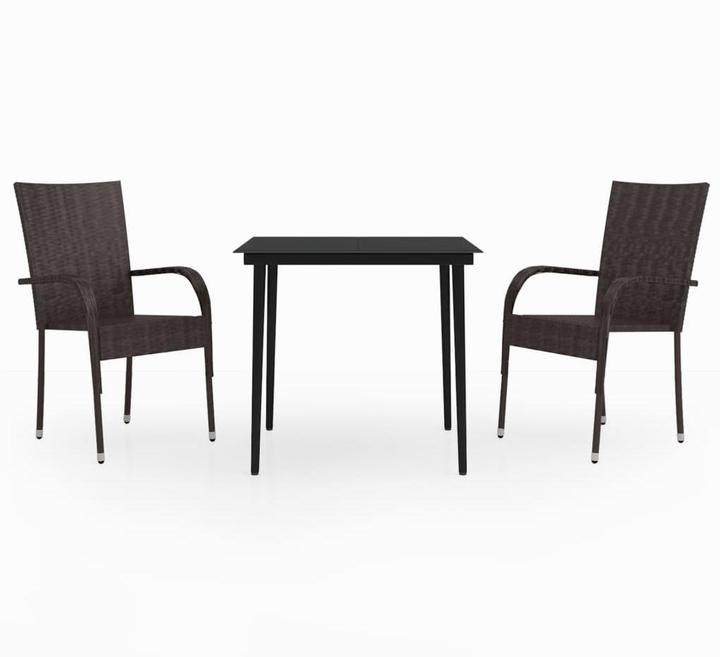 Produktbild vidaXL Garten Essgruppe