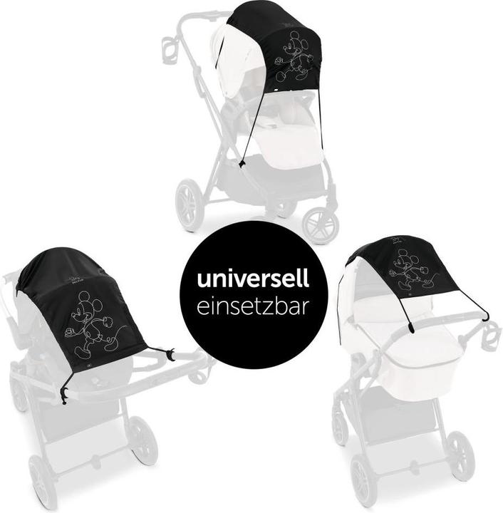 Produktbild Hauck Sunshade Mickey Mouse Black