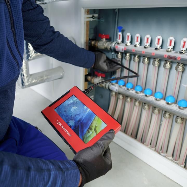 Immagine prodotto Rothenberger Telecamera per ispezione tubi ROCAM mini HD - Set 25/22 HD Baretool 1000003960