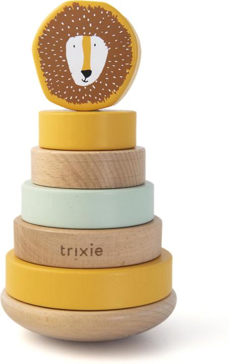 Actual product image Trixie Baby Wooden stacking toys