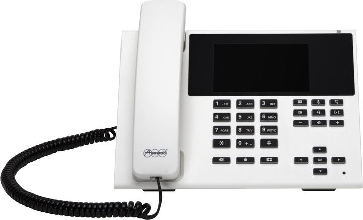 Actual product image Auerswald COMfortel D-400 white SIP telephone, with expansion option