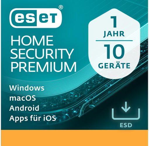 ESET ESD HOME Security Premium 10 Users 1 Year (10 User, 12 months)