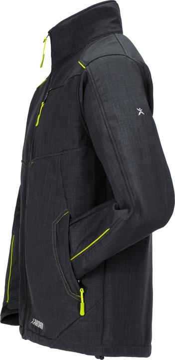 Actual product image Planam Outdoor neon softshell jacket grey green size S (S)