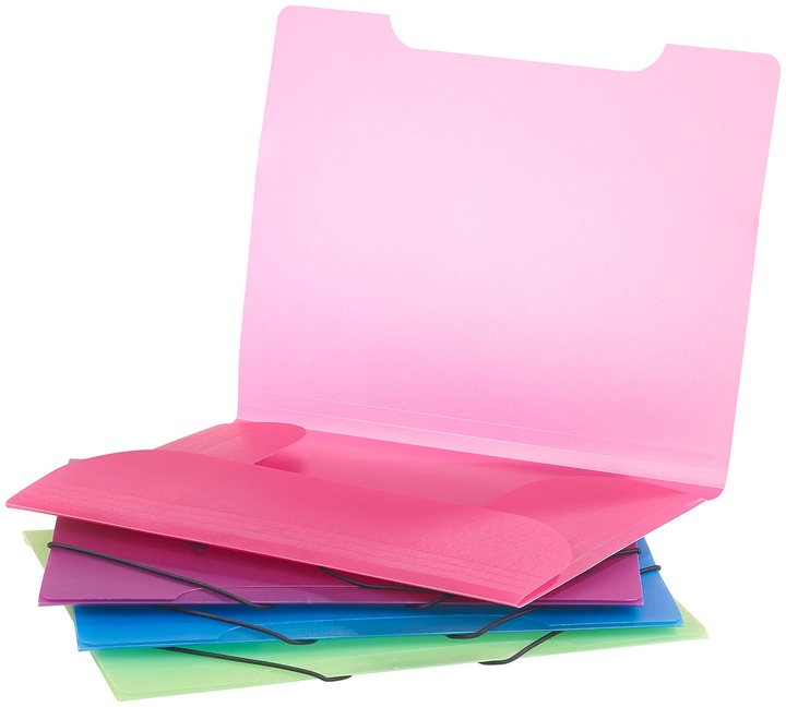 Produktbild General Office Eckspanner-Einschlagmappen (A4, 4 x)