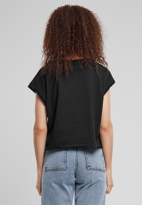 Produktbild Urban Classics Ladies Organic Open Edge Tee - 126809 (5XL)