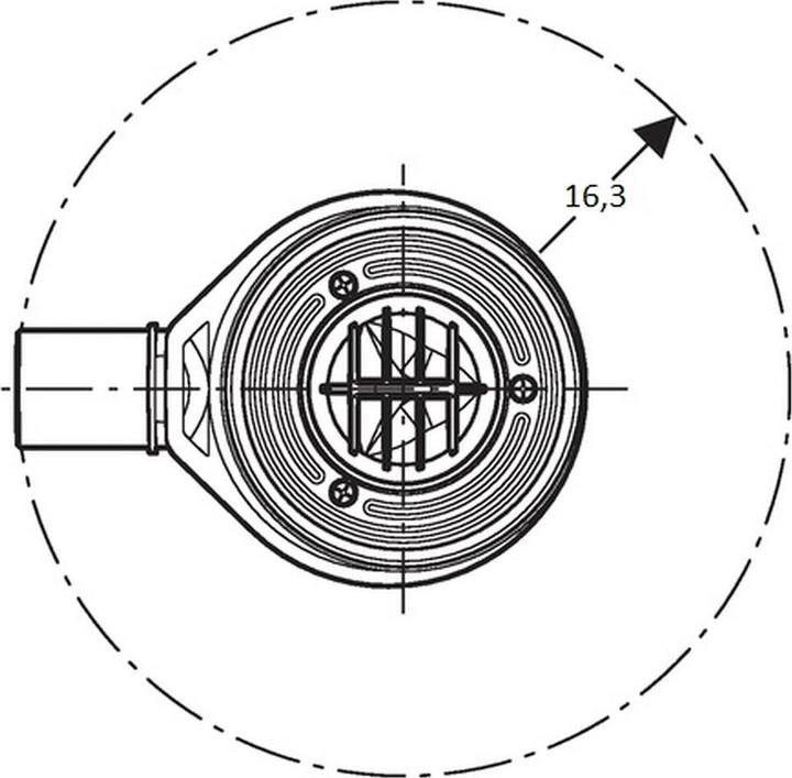Image du produit Geberit Duschablaufgarnitur (Ensemble de drainage)