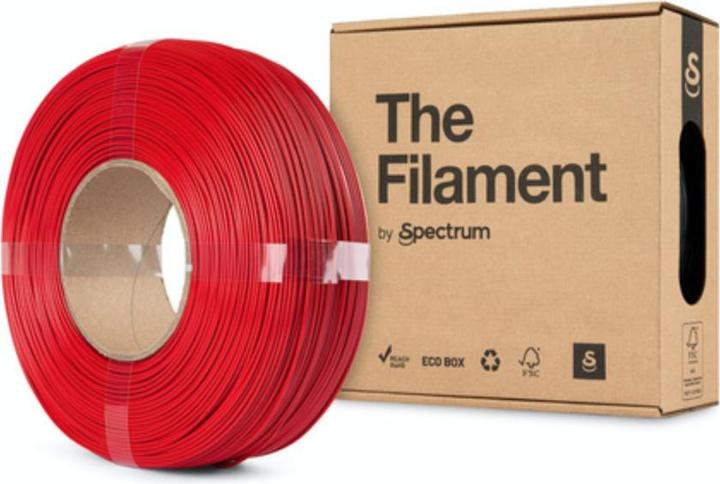 Immagine prodotto Il filamento ReFill PETG 1,75 mm TECNICO ROSSO 1kg (PETG, 1.75 mm, 1000 g, Rosso)