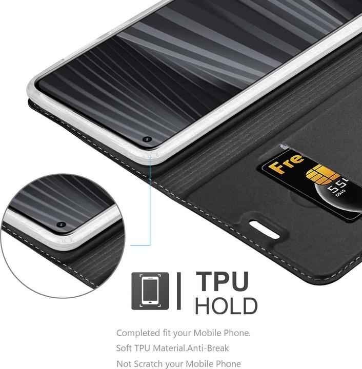 Actual product image Cadorabo Classy Book Case for Realme GT 2 / GT Neo 2 (Realme GT 2, Realme GT Neo 2)