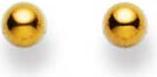 Image du produit Natsumi Schmuck Boucles d'oreilles en or jaune 18K/750 Boule 3.0mm (750/18 K Or jaune)