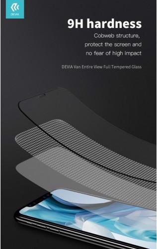 Produktbild Devia Entire View full tempered glass screen protector for iPhone 11 Pro Max, 9H 0.19mm (1 Stück, Apple iPhone 11 Pro Max)