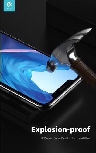 Produktbild Devia Entire View full tempered glass screen protector for iPhone 11 Pro Max, 9H 0.19mm (1 Stück, Apple iPhone 11 Pro Max)